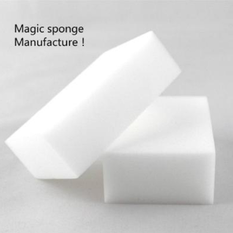 50 pçs/lote 11*7*4cm esponja mágica branco melamina esponja borracha para cozinha escritório banheiro acessório/prato limpeza esponja borracha