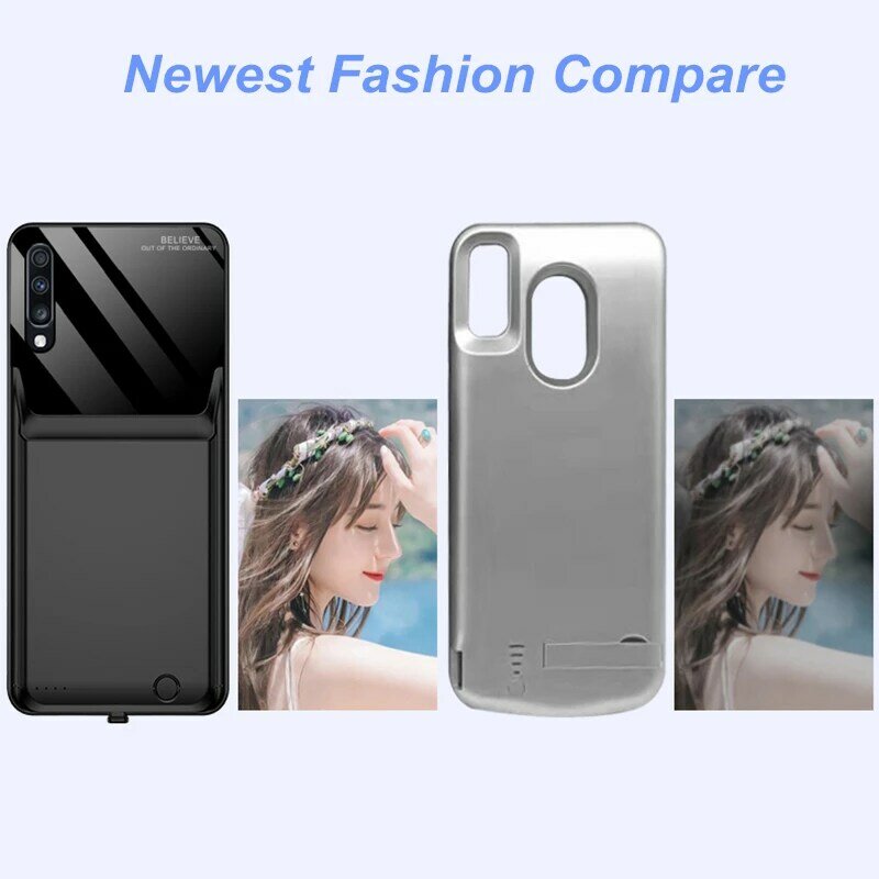 Araceli 10000 Mah Per Samsung Galaxy A30S A50 A50S A70 Cassa di Batteria Smart Phone Batteria di Caso Del Caricabatteria Della Banca di Potere A70 cassa di batteria
