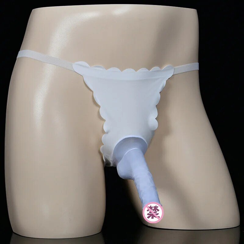 Novo design de uma peça masculina breve panites quente erótico bainha baixo-rise respirável sexy cueca gay