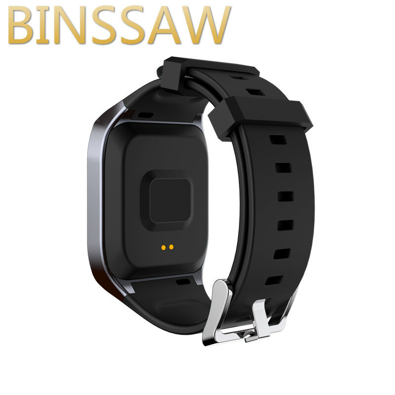 BINSSAW 2019 KSS901 심박수 모니터가있는 스마트 팔찌 밴드 ECG 혈압 IP68 피트니스 트래커 Wrisatband Smart Watch