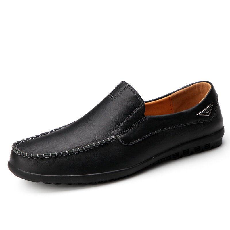 MAEDEF männer Casual Leder Müßiggänger 2021 Neue Mann Mode Loafers Mokassins Atmungs Nicht-slip Fahren Schuhe Männlich Größe 36-47