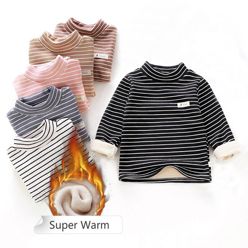 Kleinkind jungen mädchen свитер Sweatshirts Warme Herbst Winter Pullover Baby Lange Hülse Outfit Trainingsanzug kinder hemd günstige kleidung 2021