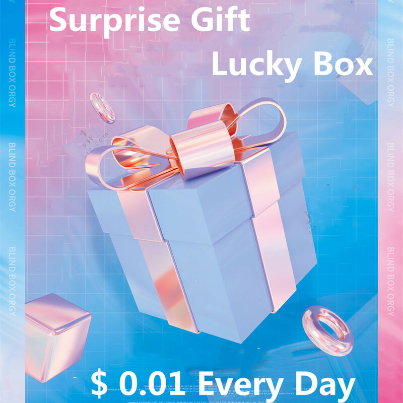 2022 prezenty na nowy rok pudełko z niespodzianką prezent niespodzianka Lucky Box losowy zabawki brelok upominki na imprezę urodzinową