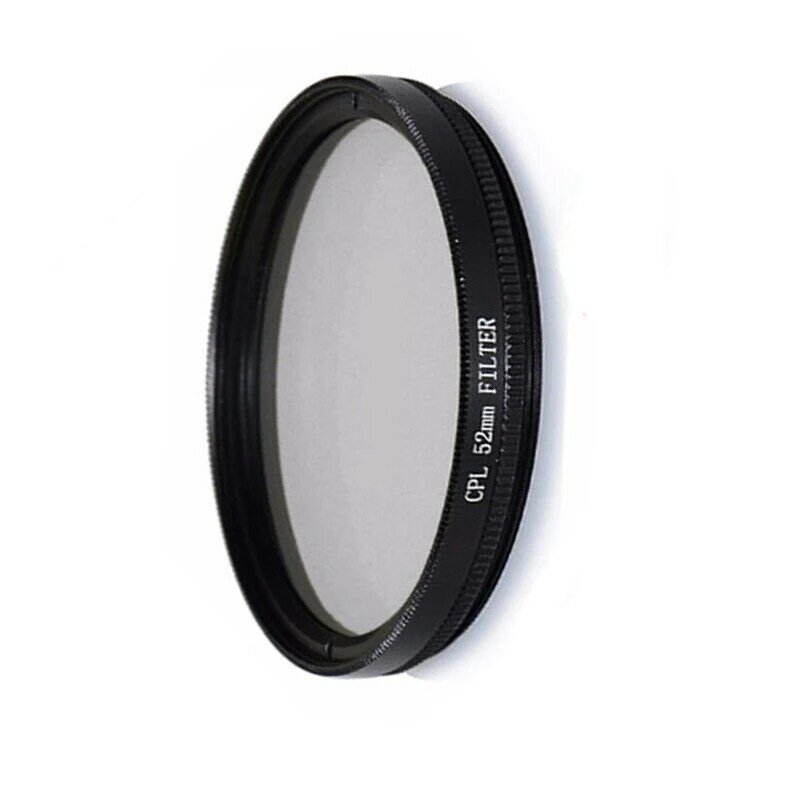 58mm CPL Filtro de polarización Circular polarizador 58mm 58 filtros para cámara Canon Nikon Sony Accesorios
