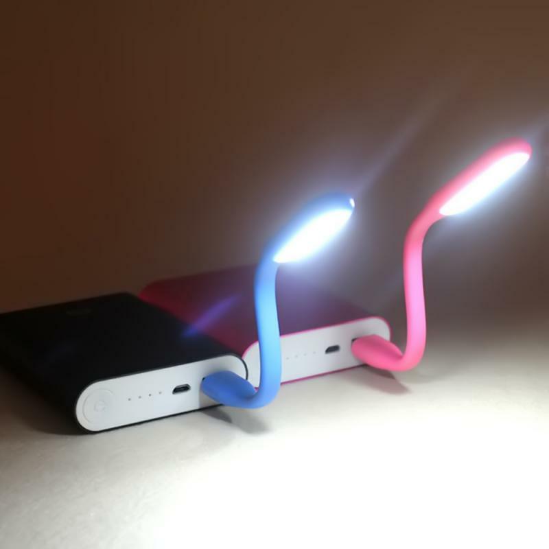 Mini lámpara LED USB portátil, 5V, 1,2 W, superbrillante, para lectura de libros, Banco de energía, PC, portátil, Notebook