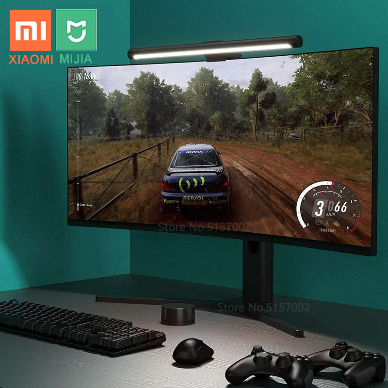 Xiaomi Mijia – lampe de bureau LED pliable, barre suspendue pour écran LCD, Protection des yeux, idéale pour l'étude ou la lecture