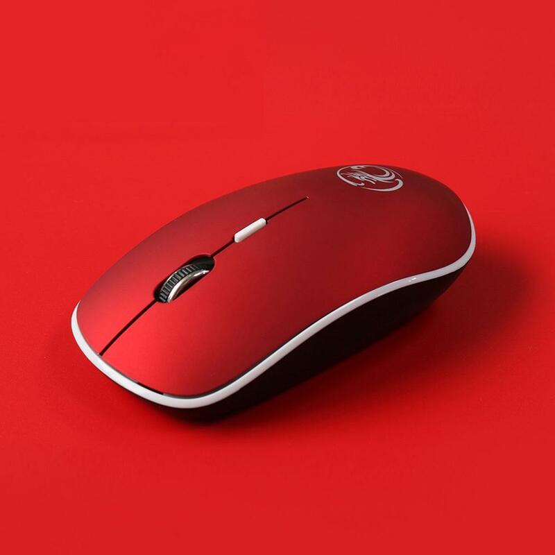 PCマウス,ラップトップ用のサイレントワイヤレスUSBマウス,人間工学に基づいたサイレントで実用的なラップトップアクセサリー