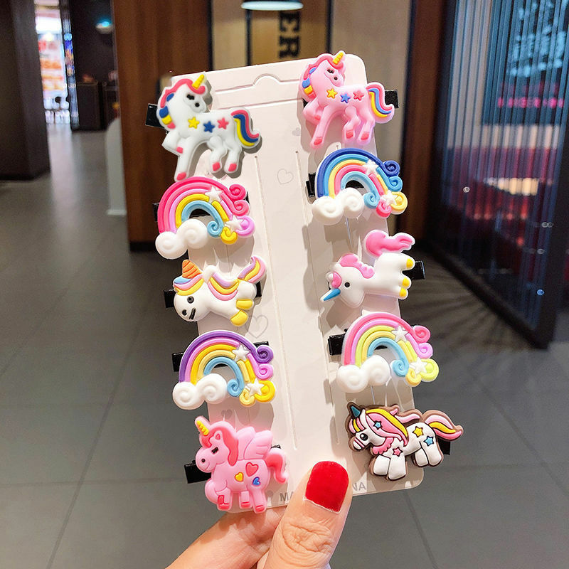 Horquilla de helado cremoso de Corea para niña y bebé, accesorios para el cabello de pico de pato, pinzas para el pelo Kawaii