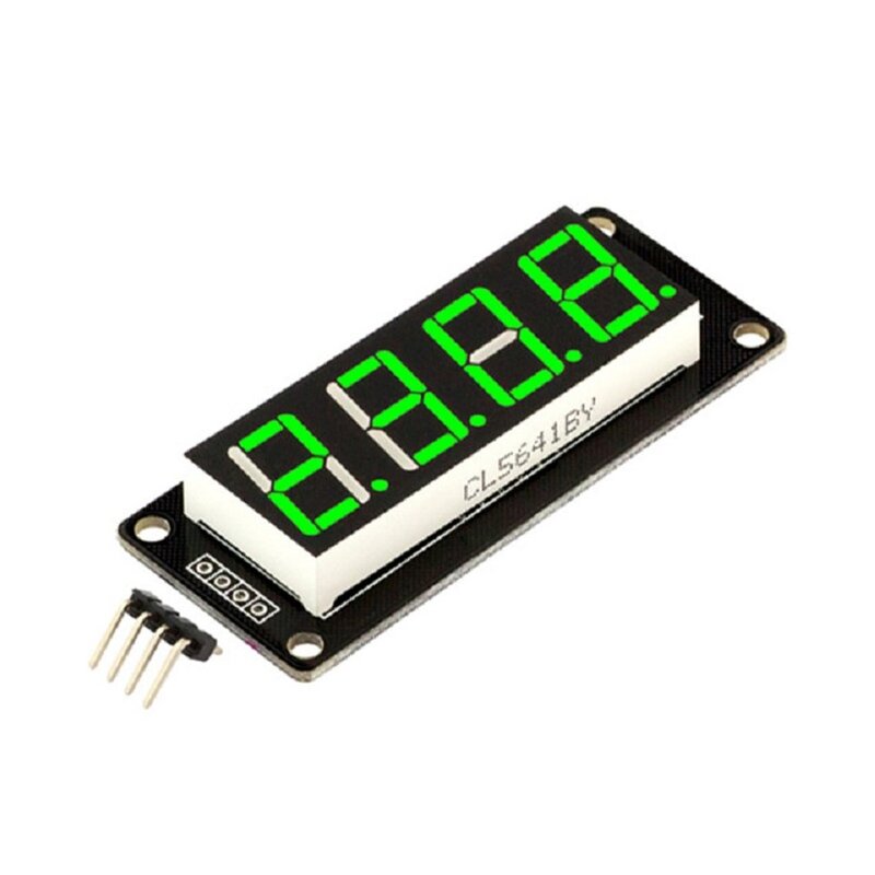 0,56 дюйма TM1637 4-битный цифровой светодиодный 7-сегментный циферблат для Arduino