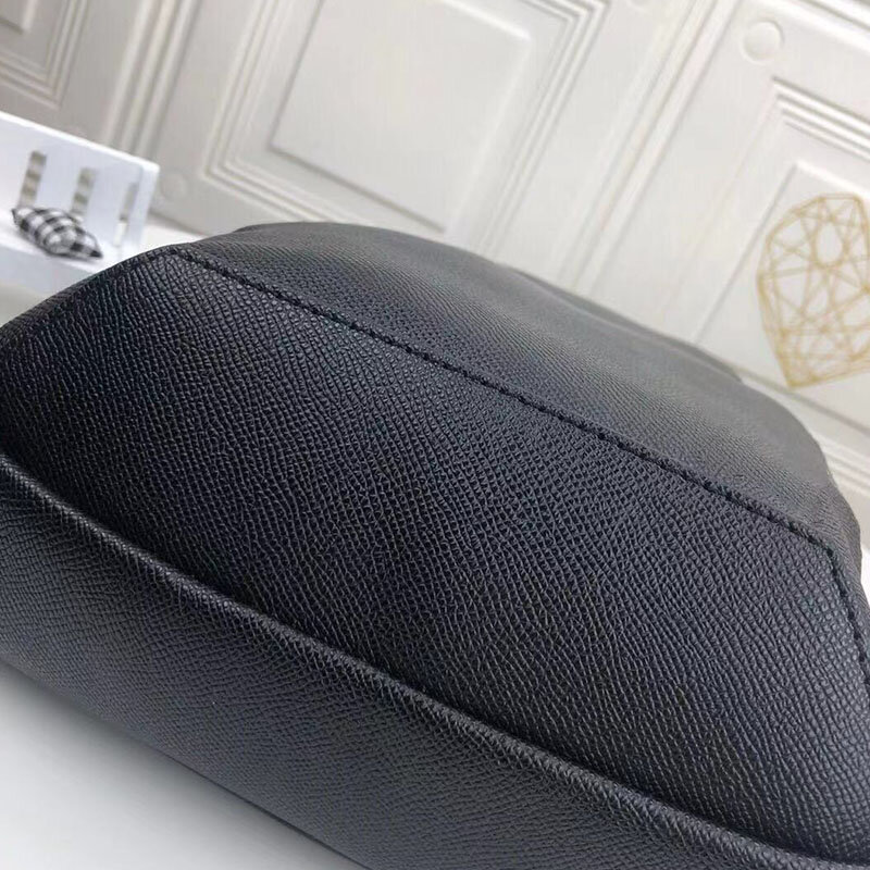 Bolso de pecho de cuero a cuadros Unisex, bandolera pequeña de diseño, de lujo, a la moda, novedad de 2021