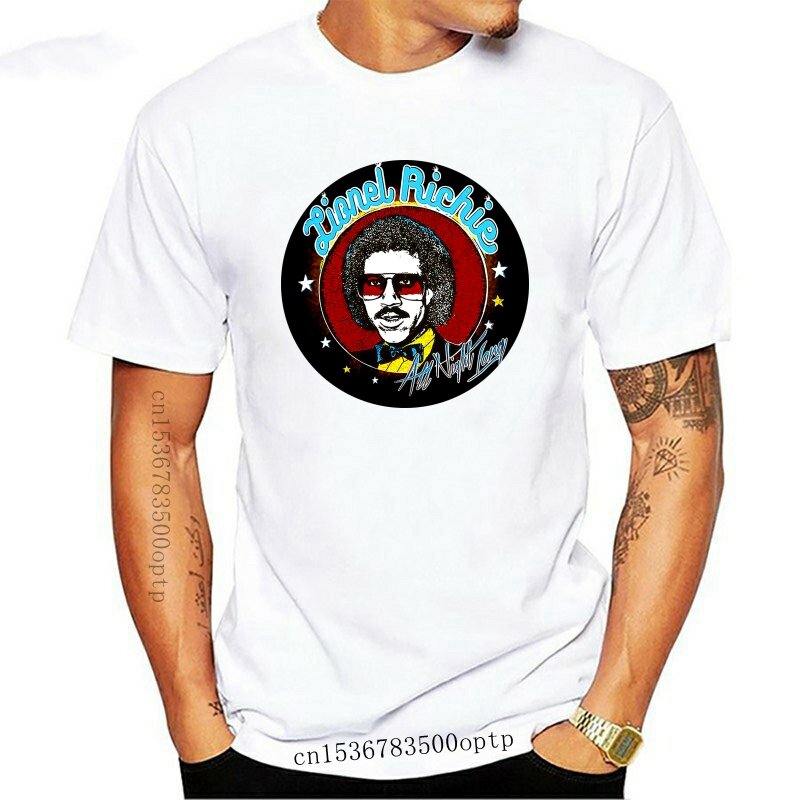 New Lionel Richie All Night Long T Shirt Black Size S-3Xl Full-Figured Tee Shirt