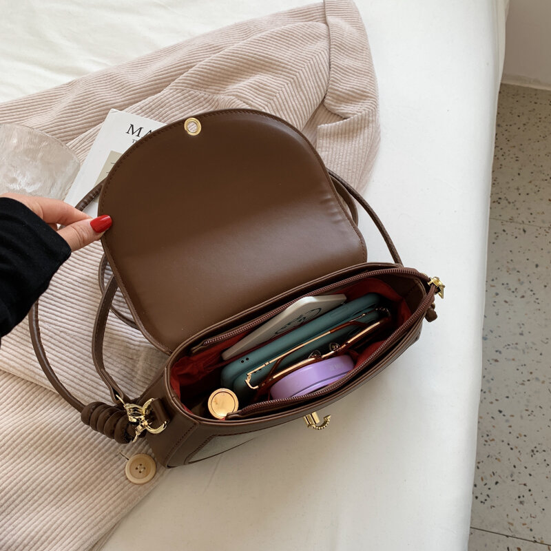 Стеганые сумки на плечо для женщин, роскошные дизайнерские дамские сумочки через плечо из искусственной кожи с клапаном
