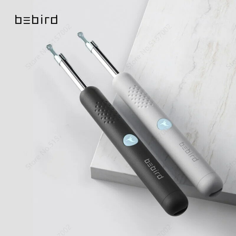 Bebird R1 Stik Telinga Visual Cerdas Nirkabel 300W Endoskopi Presisi Tinggi Kamera Mini Otoskop Borescope Set Alat Pemetik Telinga