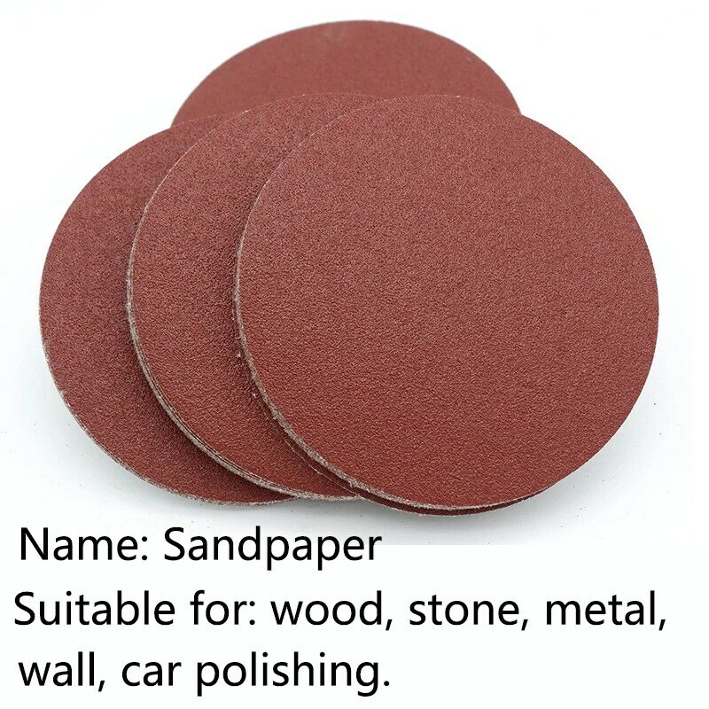 10Pcs 150Mm Sander Disc Sandingขัดกระดาษแผ่นกระดาษทราย #80-#1000เครื่องมือขัดสำหรับSander grits