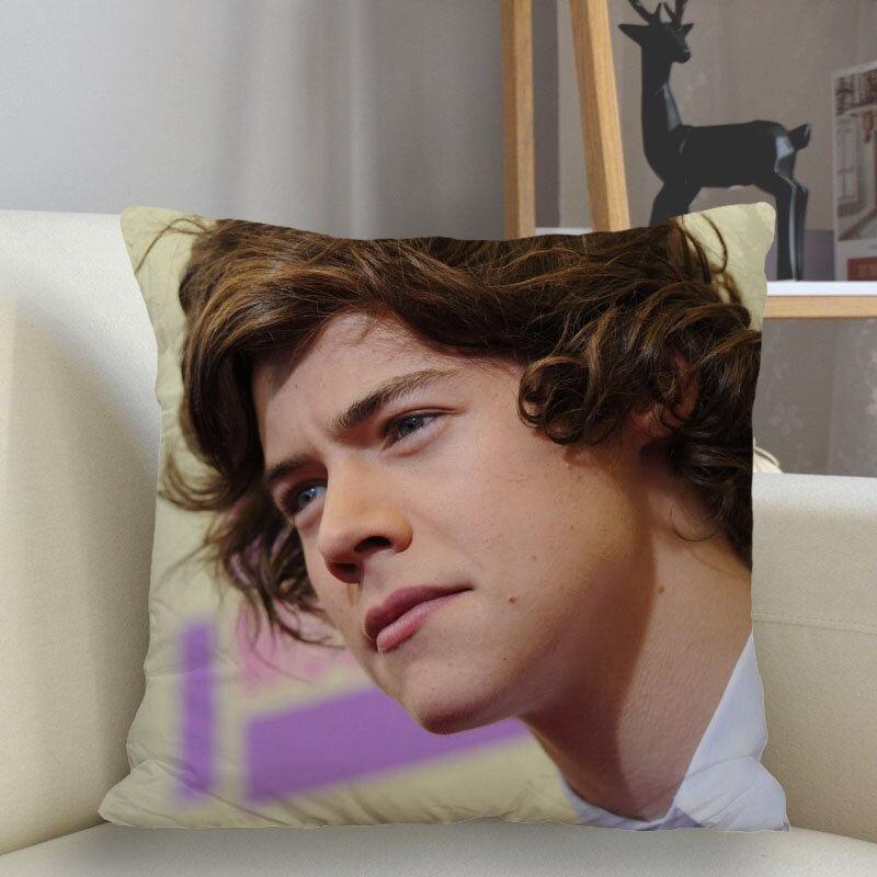 Musife-nowy-custom-Harry-Style-poszewka na poduszkę poduszki dekoracyjne na sofę poszewka Home Decor Drop Shipping Wholesale