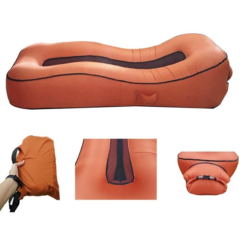 Kursi tiup Air Sofa Tahan Air Anti-Kebocoran Udara Desain-Ideal Sofa untuk Halaman Belakang Lakeside Pantai Bepergian Camping Piknik
