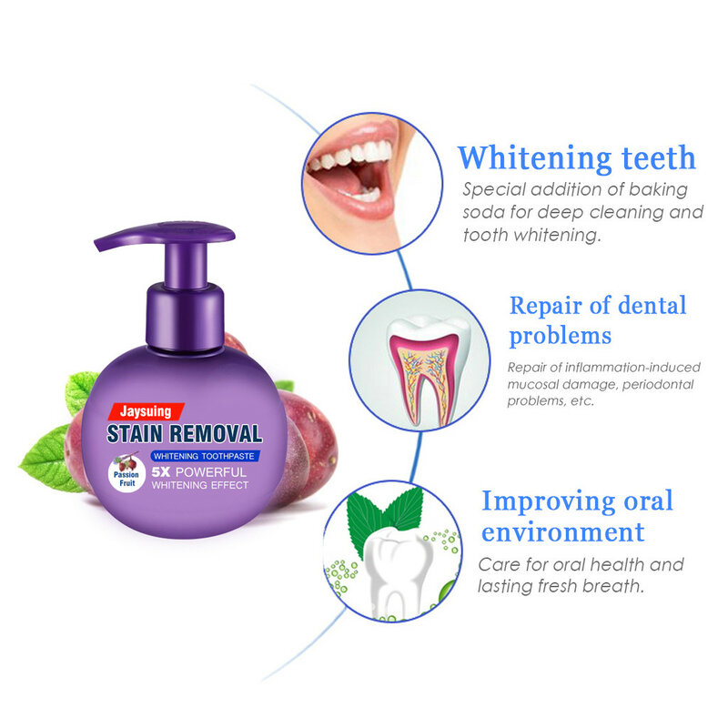 Toothpaste Baking Soda Remove Stain Whitening Toothpaste Fight Gums Toothpaste New Zealand Toothpaste Pasta hot sale