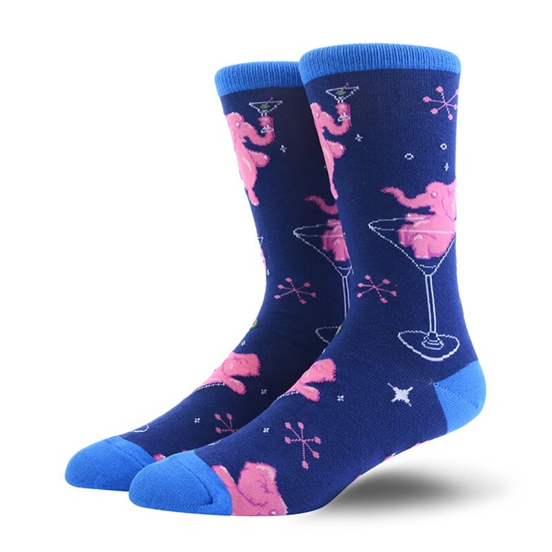 Повседневные носки 14 цветов с принтом животных, Нескользящие дышащие хлопковые Чулочные изделия из спандекса, аксессуары для обуви