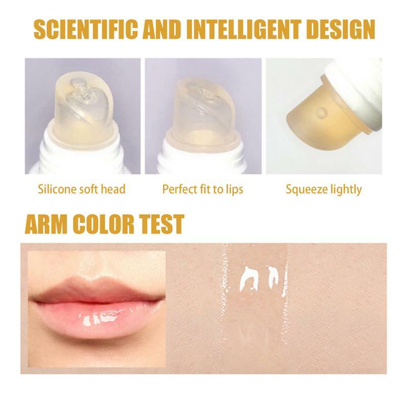 1pc sexy gordo lábio plumper duradoura hidratante lábios gloss reparação reduzir linhas finas bálsamo labial cosméticos batom tslm1