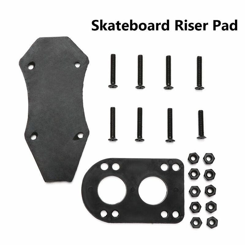 Qualità Hardware morbido tavola lunga tavole da ballo parti guarnizione in Silicone Skateboard Riser Pad Pad Super ammortizzante
