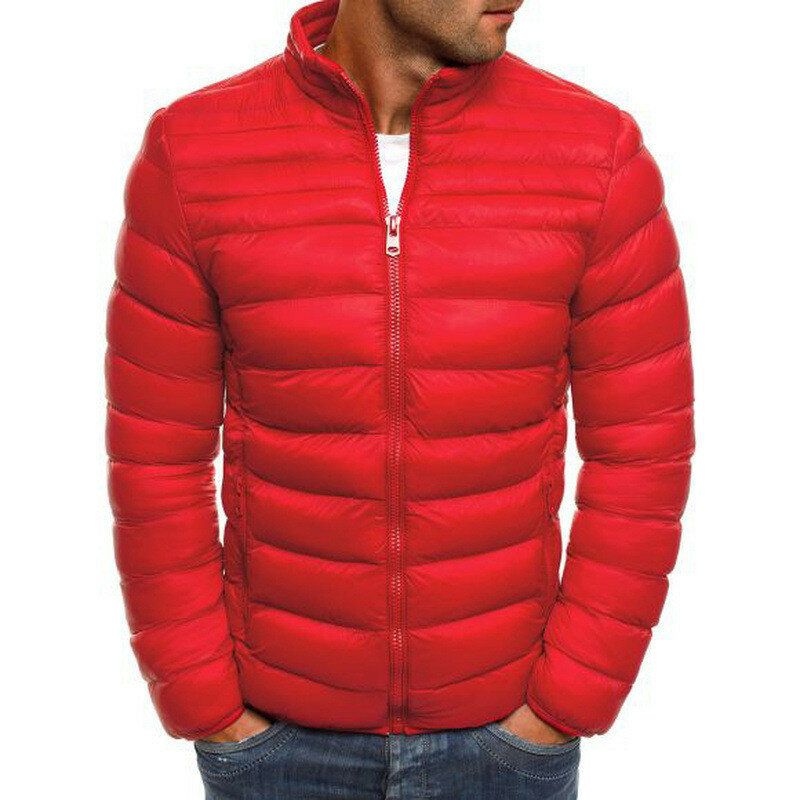 Мужская повседневная Толстая теплая куртка, парки, новая верхняя одежда для мужчин на осень и зиму 2021, ветрозащитные парки с капюшоном и шап...