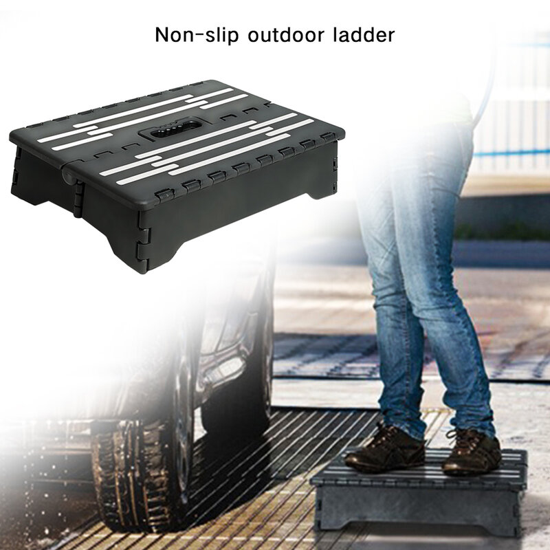 Non-Slip Elderly Assistant Stepping Stool, Portable Foldable Stable Furniture Foot Stool, Practical Auxiliary Half-Step Ladder