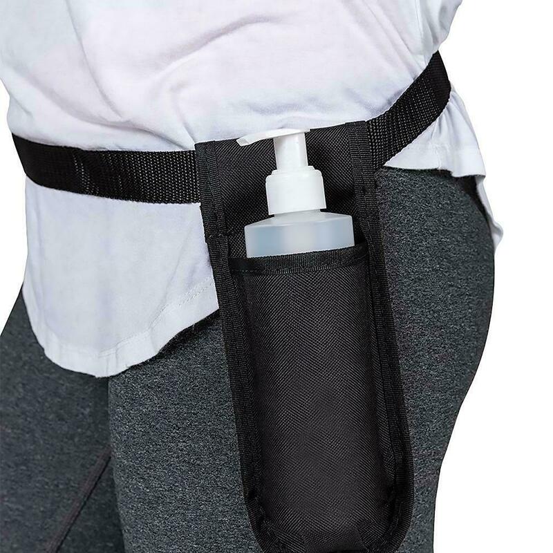 Oxford Cloth Baby Massage Bottle Holster Single Kit Massage Oil Lotion Dispenser Adjustable Waist Belt Holder Belts for women