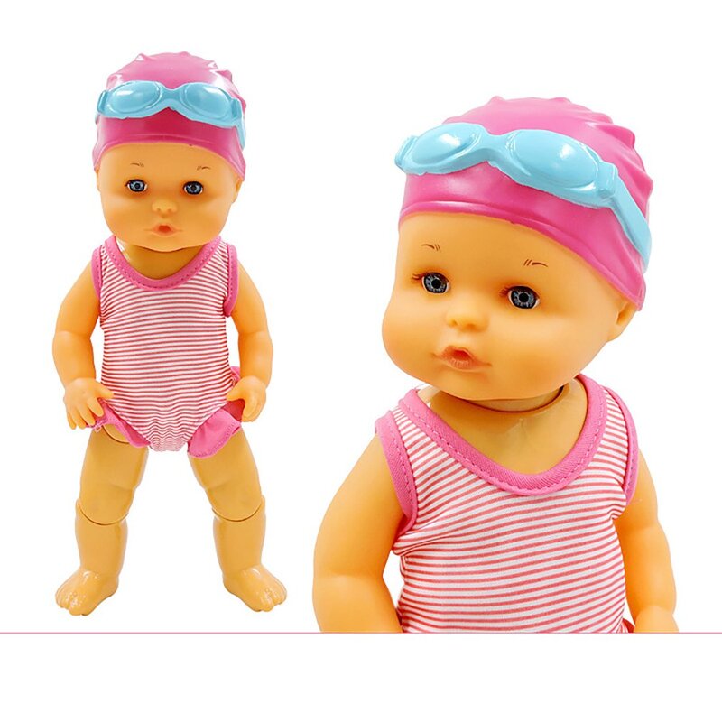Electric Floating Swimming Doll Children'S Toys Swimming Toys Swimming Dolls Interesting Dolls Bathing Toys