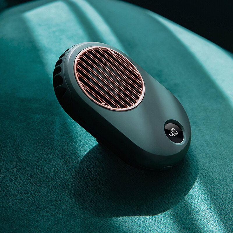 Wentylator Mini przenośny wentylator ręczny Ventilador ręczny Usb akumulator składany biurko chłodzenia mały wiszący klimatyzator Cooler