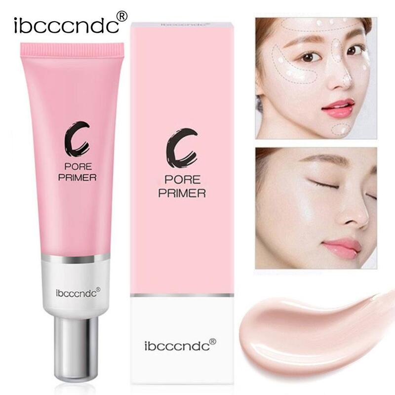 35ml twarzy Zero porów makijaż podkład podkład miękki makijaż niewidoczne skóry porów korektor Korea kosmetyczne