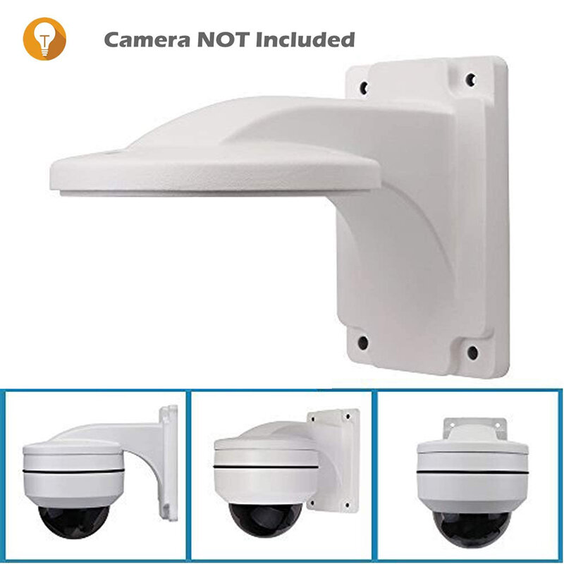 Braket Pemasangan Dinding Aksesori Kamera CCTV untuk Hikvision 21xx Seri 31xx Kamera Kubah Braket CCTV DS-1258ZJ