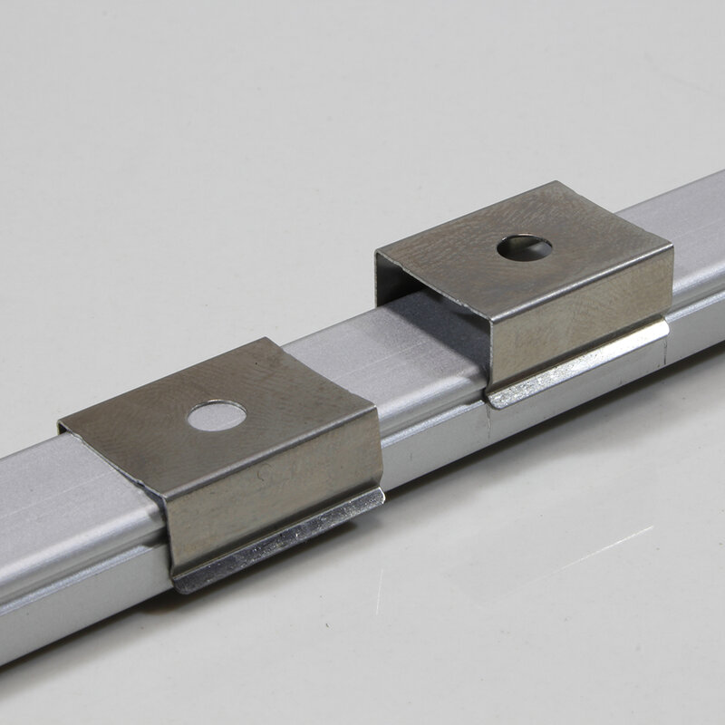 metal bracket for led strip light OEM Custom Stainless Steel U Shape Mounting Bracket for LED Strip Light