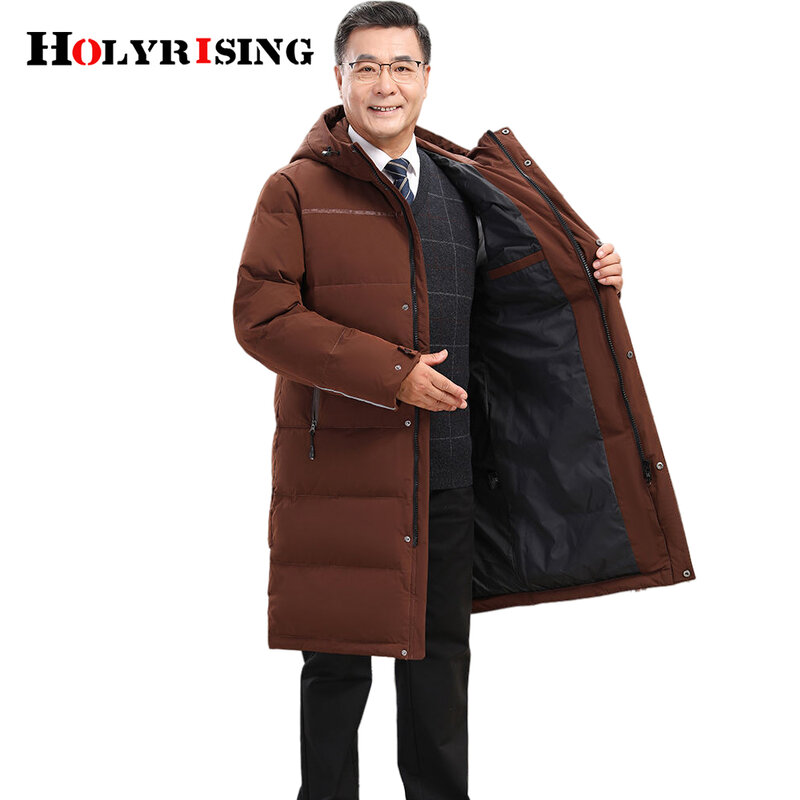 Plus size 6xl jaquetas casacos de algodão homens longo engrossar куртка зимняя мужская negócio lazer com capuz marca fluffy clothes19871