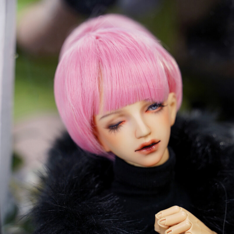 Bybrana 1/3 1/4 Bjd SD Doll Hair For High Temperature Fiber Synthetic Doll Wig For Dolls Accessories