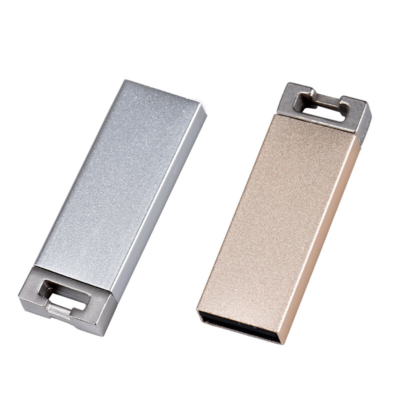 Support LOGO customized micro USB 2.0 flash drive flash drive 128GB / 64GB mobile drive metal memory stick U disk birthday gift