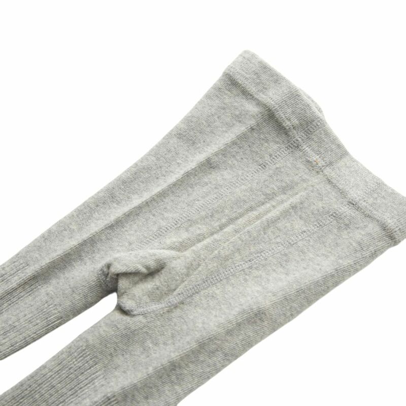 Weixinbuy inverno algodão da criança meninas meias meias meias sólido 2-9t com nervuras de malha antiderrapante crianças engrossar leggings