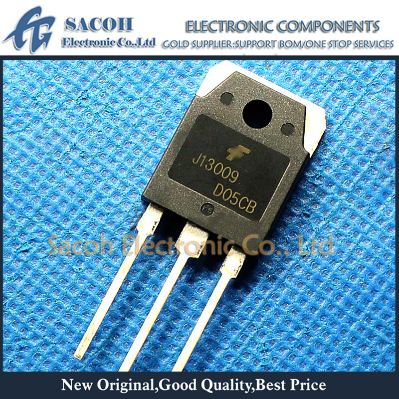 Transistor al silicio 10Pcs FJA13009 o J13009 o E13009L TO-3P 12A 700V NPN