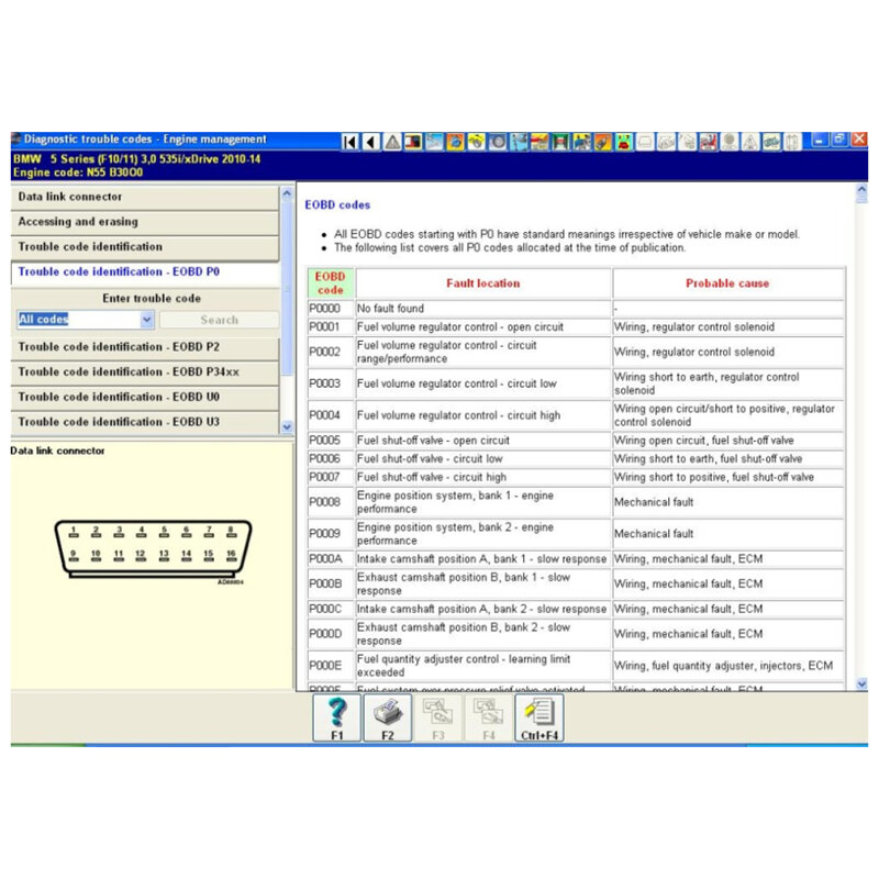 Autodata-Software de reparación automotriz, dispositivo remoto para hasta 3,45, versión 2014