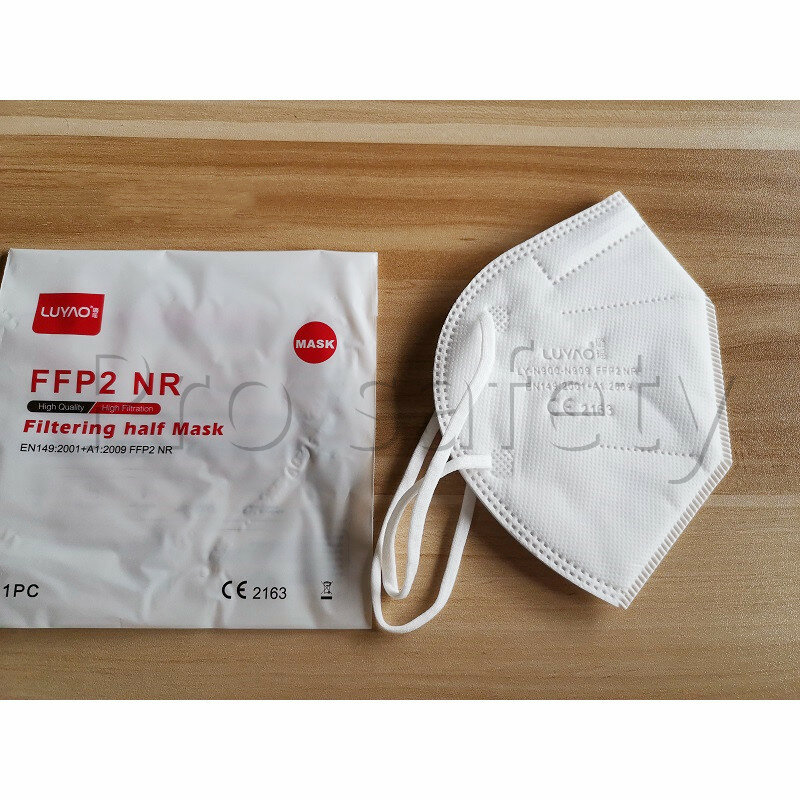 10-100PCS FFP2 NR Face Masks Safety Dust Respirator CE Protection 5 Layers Filter Breathable Mouth Masks Individually Packed