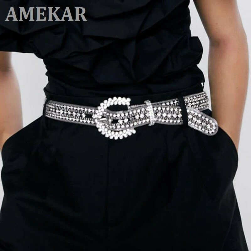Mulheres de cristal do vintage sexy cinto acessórios cintos moda jóias corpo metal lazer vestido espartilho presentes ceinture bijoux