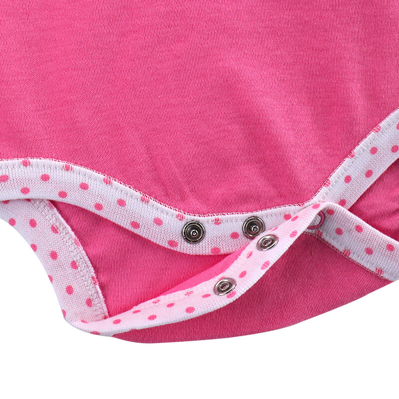 Combinaison triangle en pur coton pour bébé fille, vêtement à manches longues, avec des fichiers ouverts, pour le printemps et l'automne