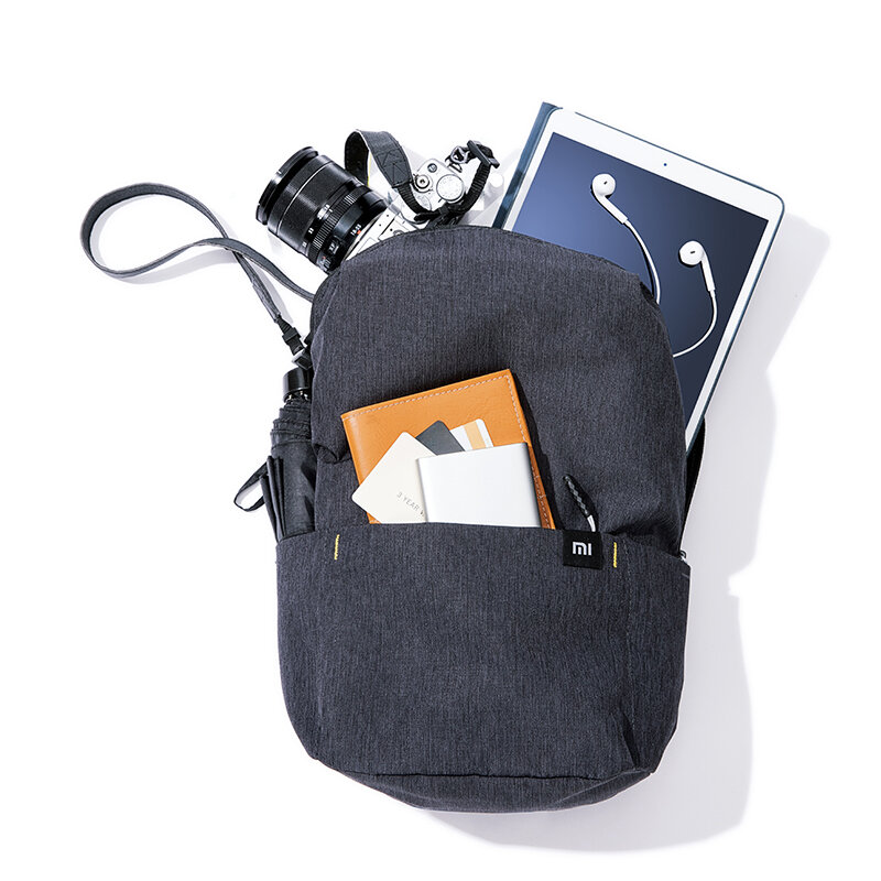 Повседневный Рюкзак Xiaomi Mi 10 л, оригинальная спортивная сумка Mi для отдыха, легкий городской унисекс