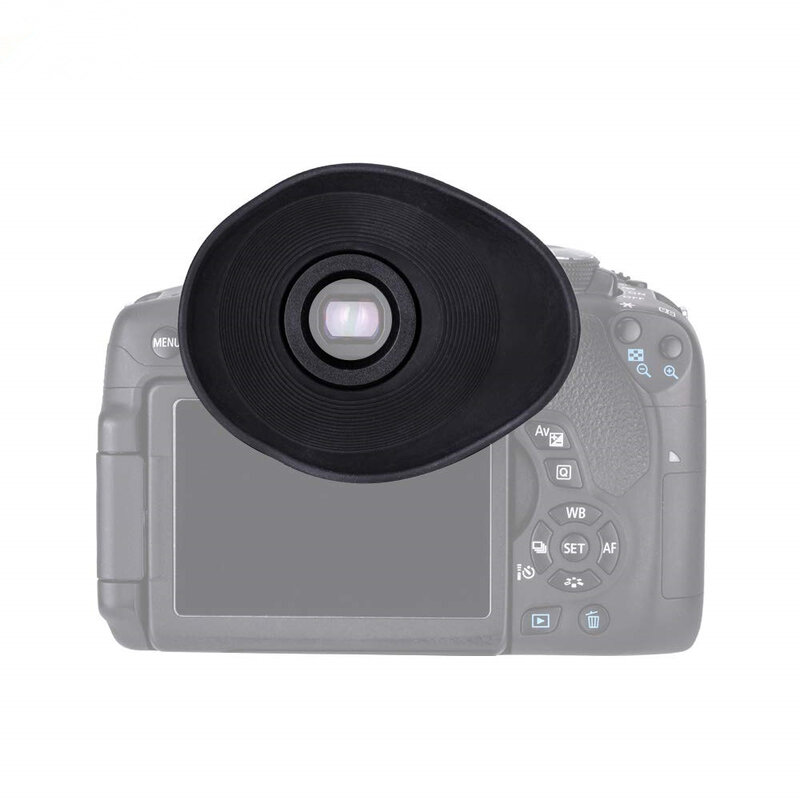 Eyecup – viseur oculaire pour Canon EOS 6D 60Da 70 80 100 550 600 650 700 750 760 8000 1100 1200 1300, caméra Rebel As EB Ef