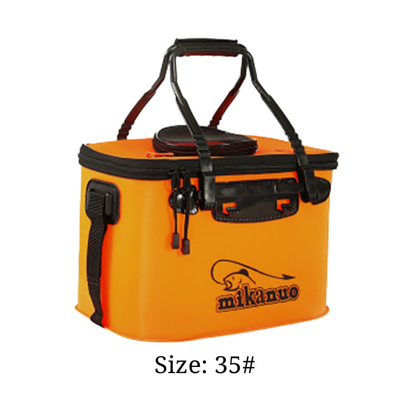 Портативная сумка для рыбалки DKSAHEMTB EVA, складная утолщенная коробка для живой рыбалки, ведро для аквариума, походная рыболовная снасть, ящик ...