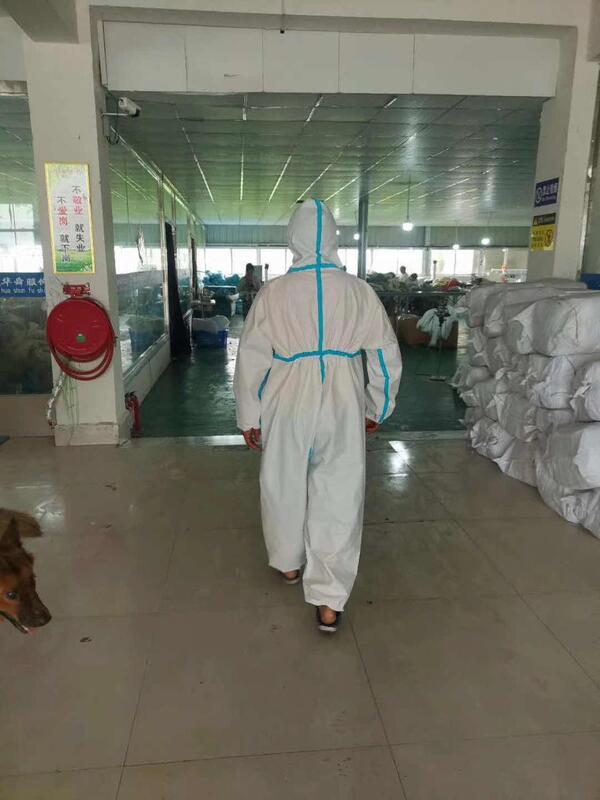 Protective clothing reusable safety coverall suit washable chemical clothing Disposable Oil Resistant Painting Decorating Clothe