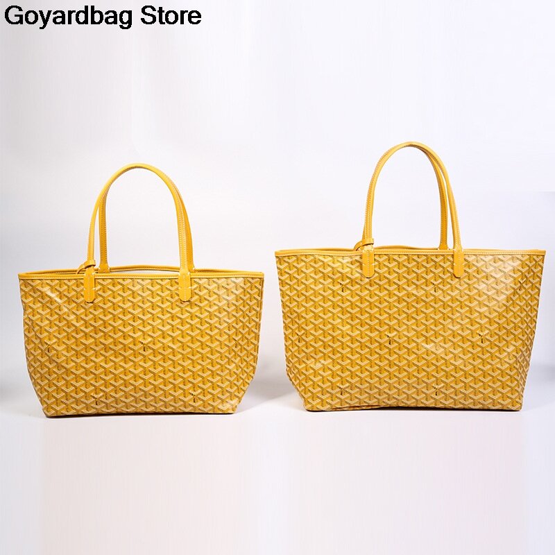 Goyard-Bolso de cuero de microfibra para portátil para mujer, bolsa de mano sencilla de marcas famosas, informal, grande, Vintage, cruzado