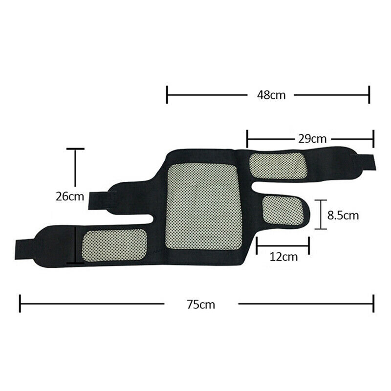 Rodillera magnética de autocalentamiento, cinturón de soporte ajustable para artritis, Protector de articulaciones