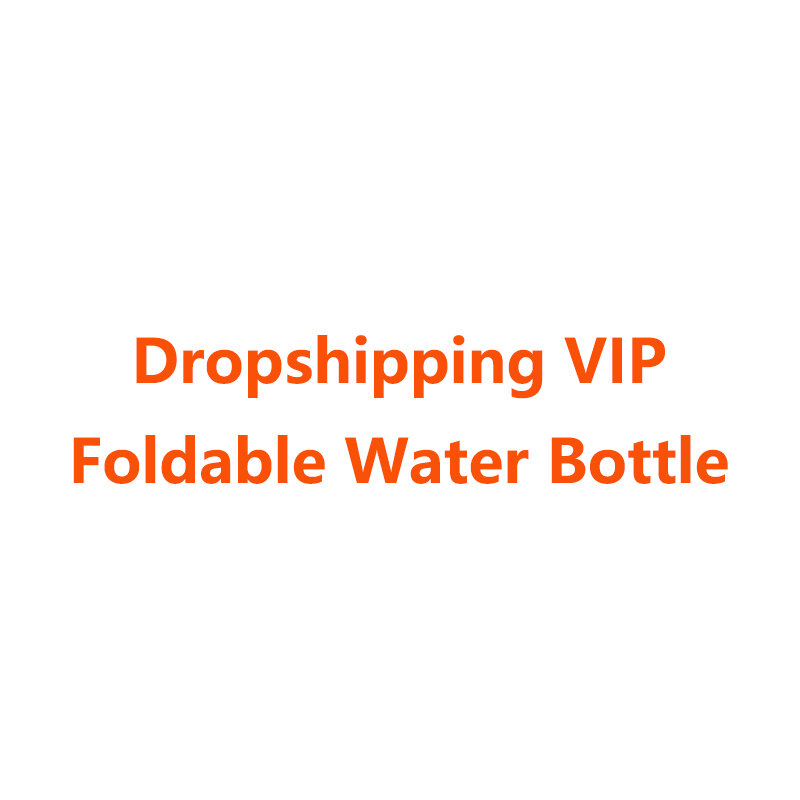 Bouteille d'eau pliable VIP, livraison directe