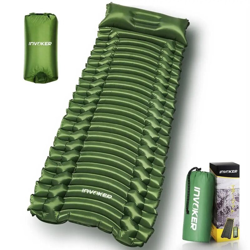 Outdoor Inflatable Air Bed Cushion Sleeping Pad Waterproof Air Mattress Portable Nylon Inflatable Mattress Camping Sofa X331B