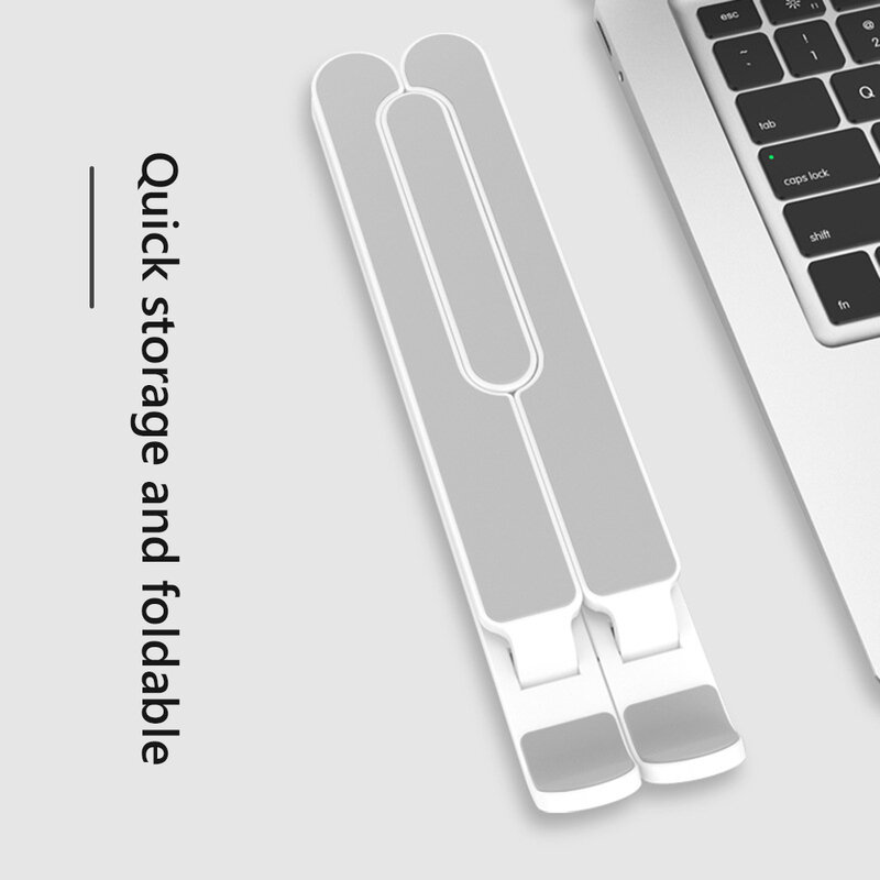 Soporte plegable para ordenador portátil, soporte de refrigeración para Macbook Pro, Macbook Pro